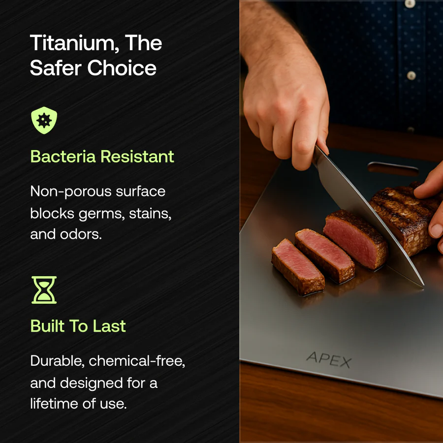 Apex Titanium Cutting Board - Image 3