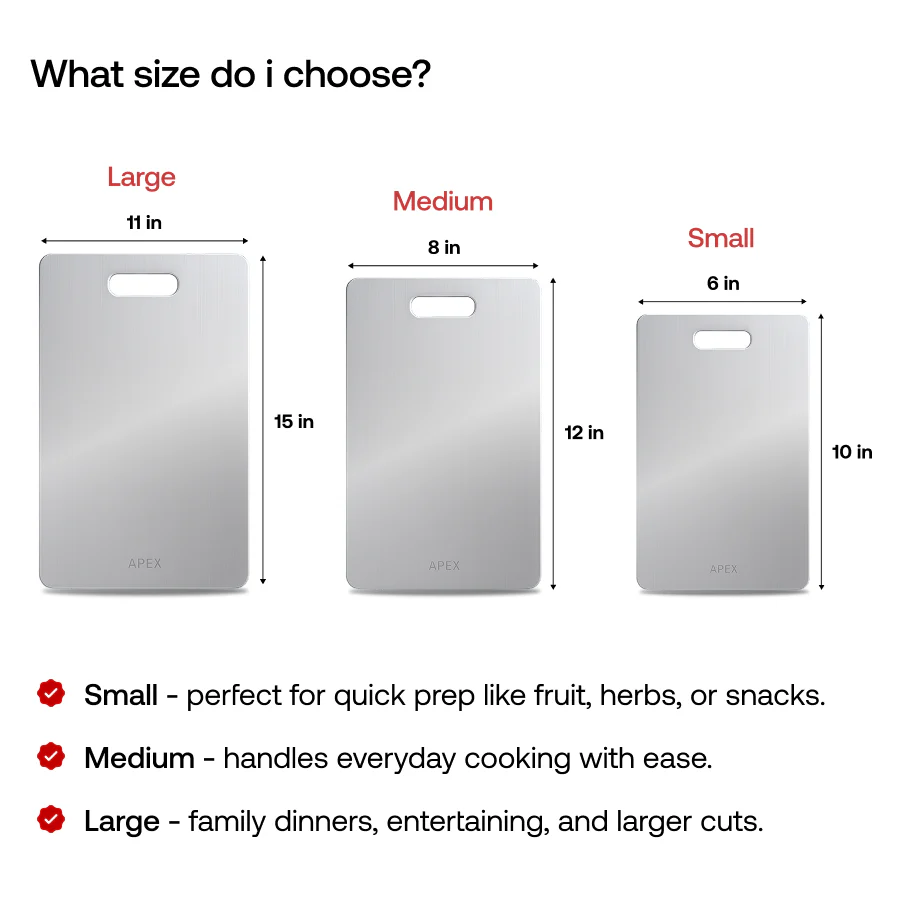 Apex Titanium Cutting Board - Image 8